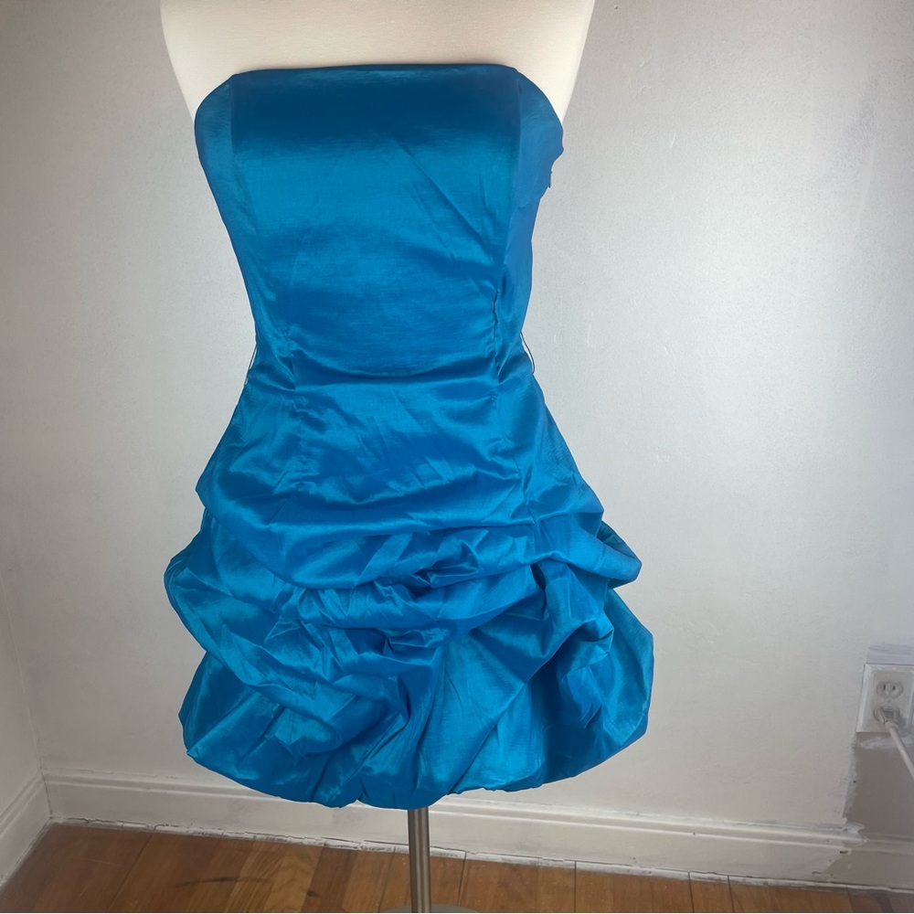 Vintage Jessica McClintock Puff Prom Dress